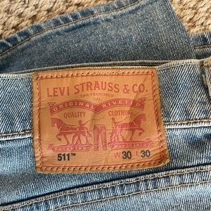 Levi’s 511 women’s jeans light blue (size 30)